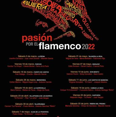La Diputación incluye un año más a Castuera en el circuito 'Pasión por el Flamenco'
