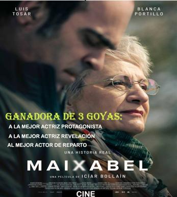 El auditorio del Centro Cultural acoge este viernes 18 de marzo la proyección de la película 'Maixabel'
