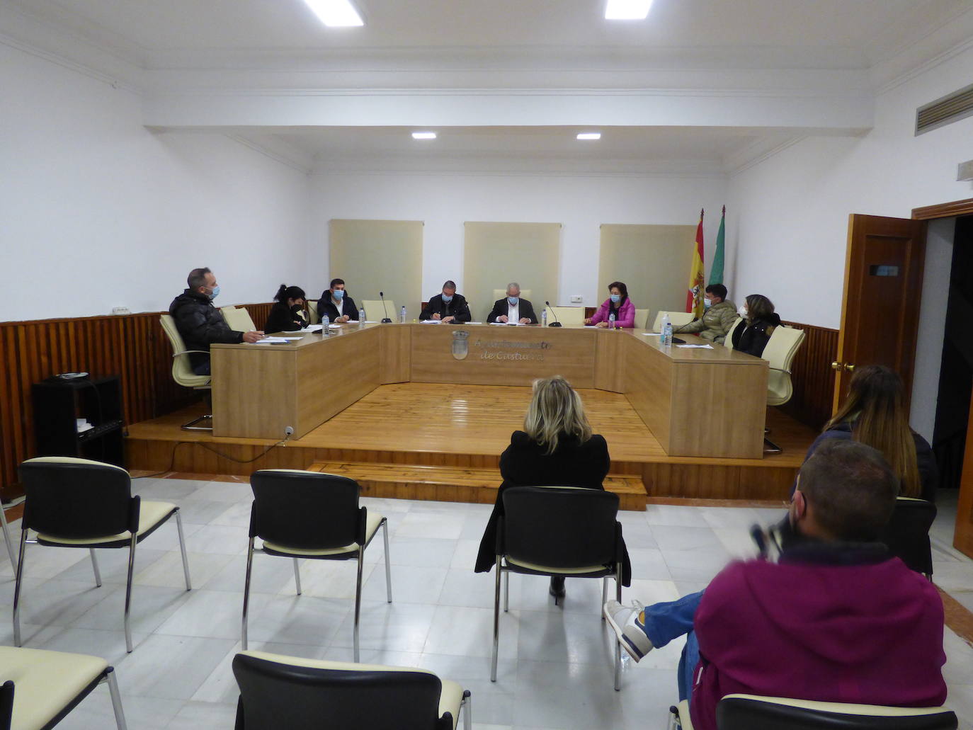 El Ayuntamiento de Castuera celebró el pasado 10 de marzo un pleno extraordinario de la Corporación Municipal
