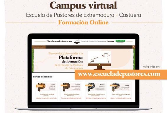 Campus Virtual Escuela de Pastores de Extremadura. Edicioón 2022.