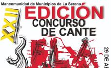 El XXII Concurso de Cante Flamenco 'Mancomunidad de La Serena' se celebrará en Esparragosa de La Serena el 29 de abril