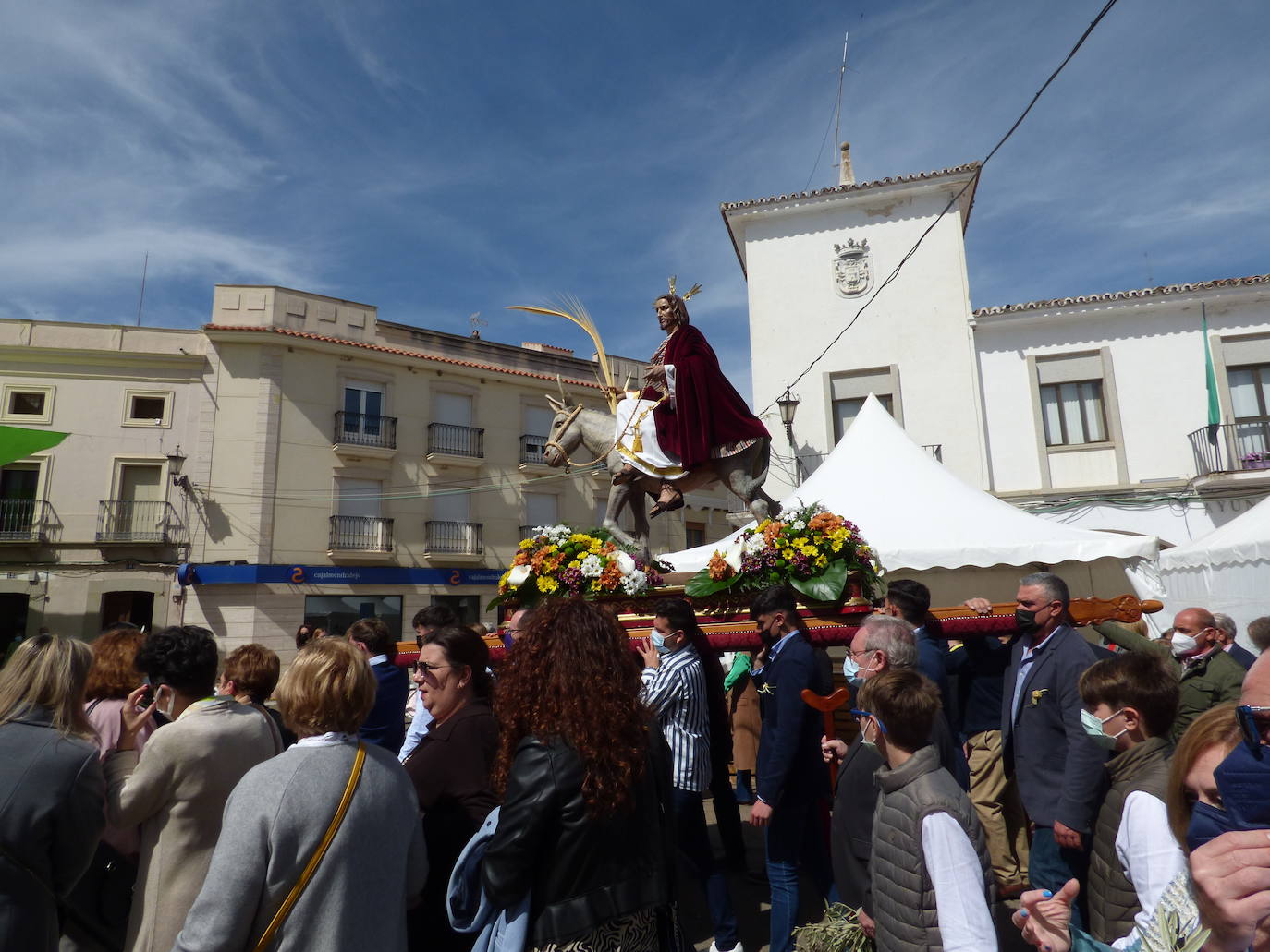 La procesión de 'La borriquita' inaugura los desfiles procesionales de la Semana Santa