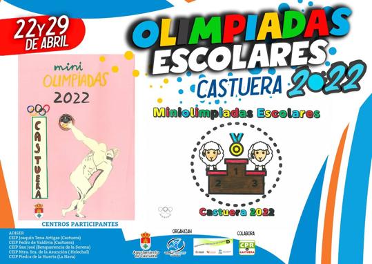 Las Miniolimpiadas Escolares 2022 se celebrarán mañan viernes