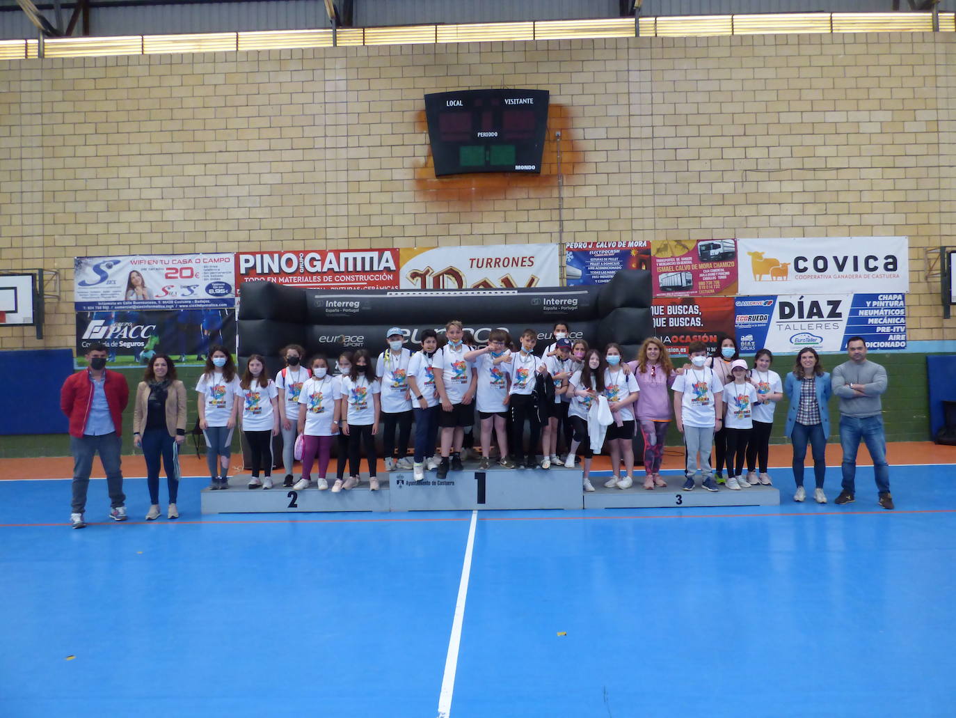 Buen ambiente deportivo y de convivencia en las 'Mini Olimpiadas Escolares 2022'