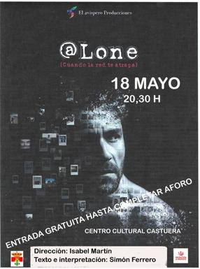 El Avispero Producciones presenta mañana la obra '@Lone, cuando la red te atrapa'