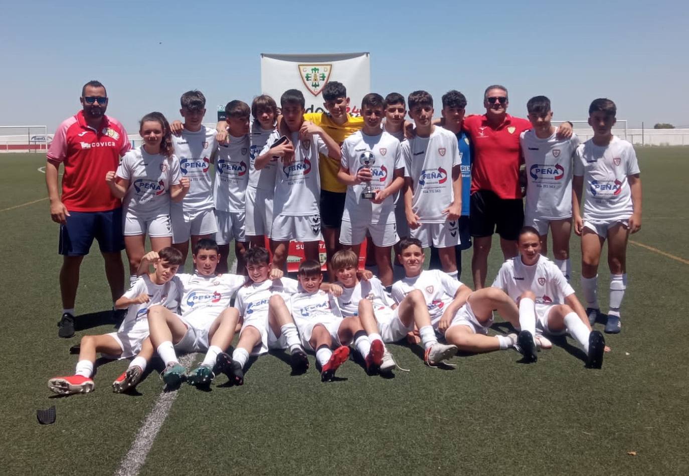 El CD Castuera-Subastacar, campeón del cuadrangular de fútbol Infantil
