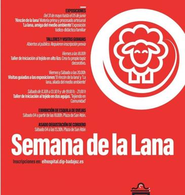 La Diputación de Badajoz celebra la 'Semana de la Lana'