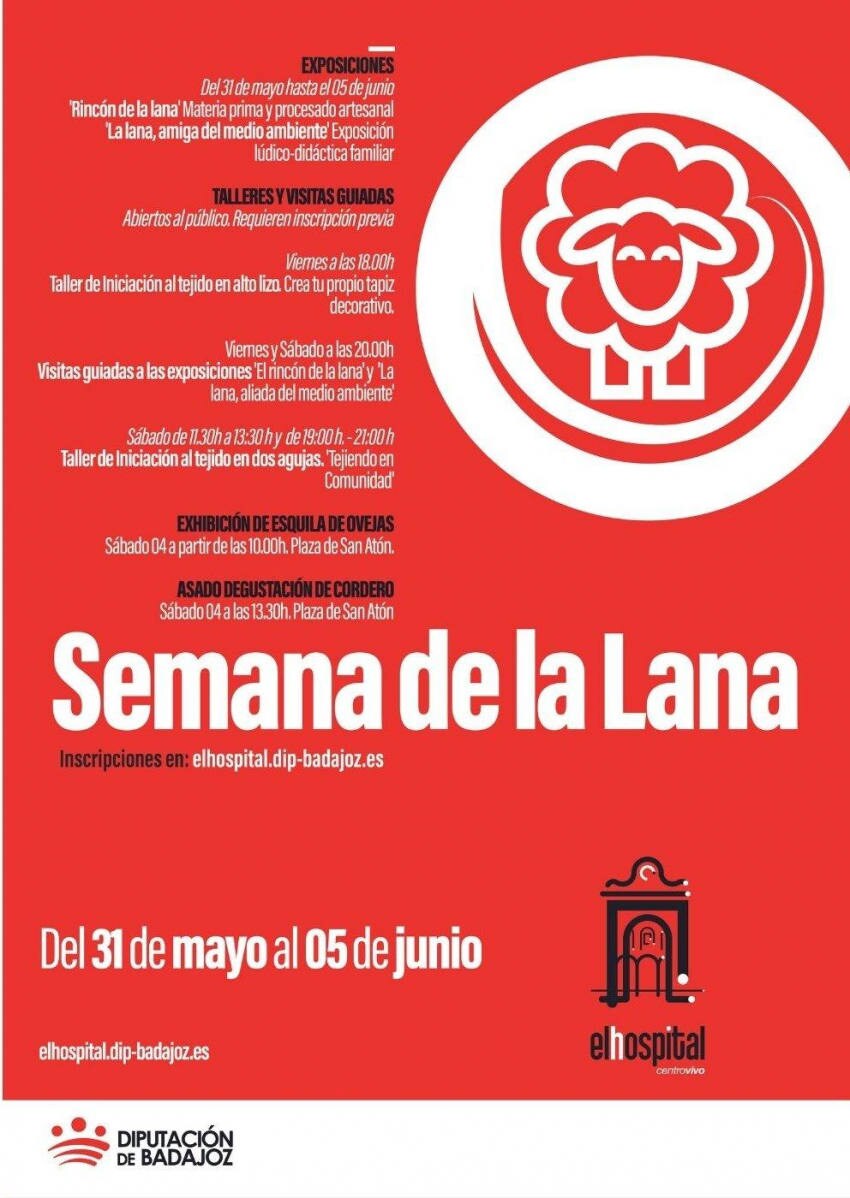 La Diputación de Badajoz celebra la 'Semana de la Lana'