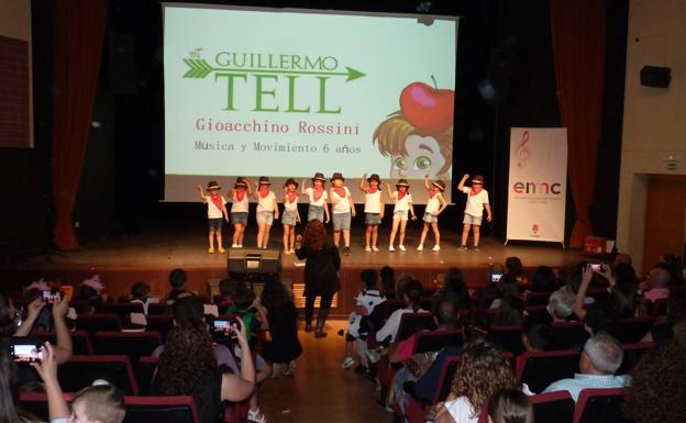 Gran tarde musical en la clausura de 'Lenguaje Musical' de la Escuela Municipal de Música
