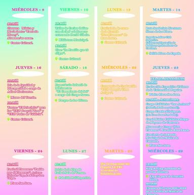 El ayuntamiento avanza la programación cultural, deportiva y festiva del mes de junio