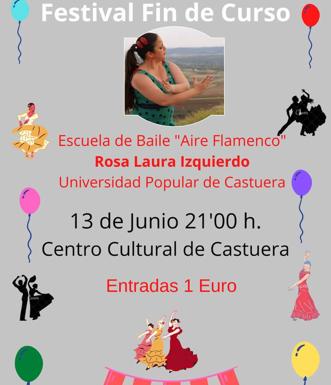 Festival Fin de Curso Escuela Baile Rosa Laura./cedida