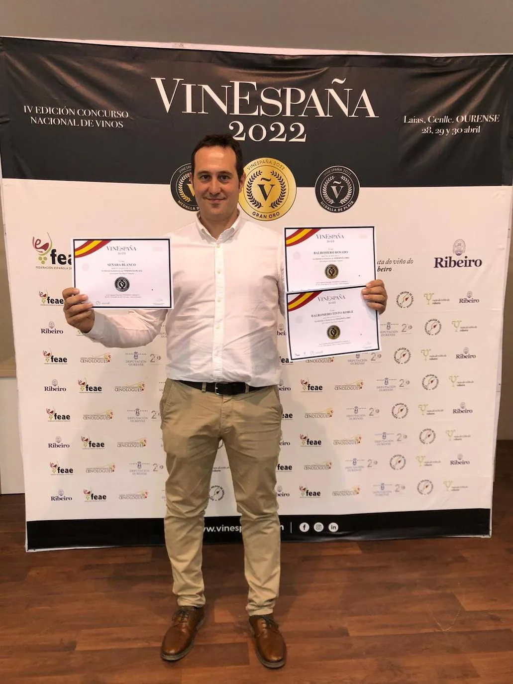 Bodegas Delauvín se alza con dos medallas de oro y una de plata en los premios VinEspaña 2022