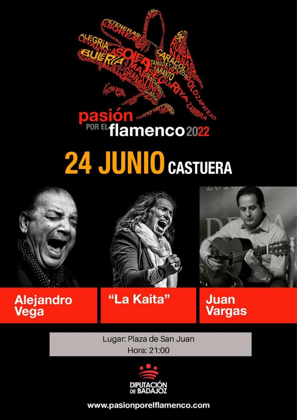 El circuito 'Pasión por el Flamenco' recala este viernes en Castuera
