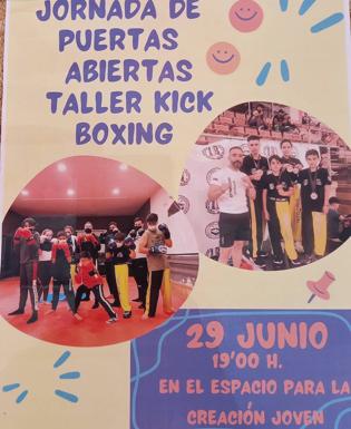 El taller de Kickboxing de la Universidad Popular celebra una jornada de puertas abiertas