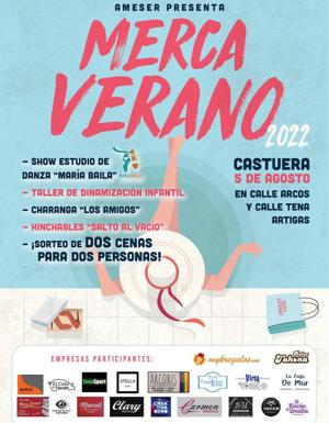 La IX edición de 'Merca Verano' se celebrará el próximo 5 de agosto