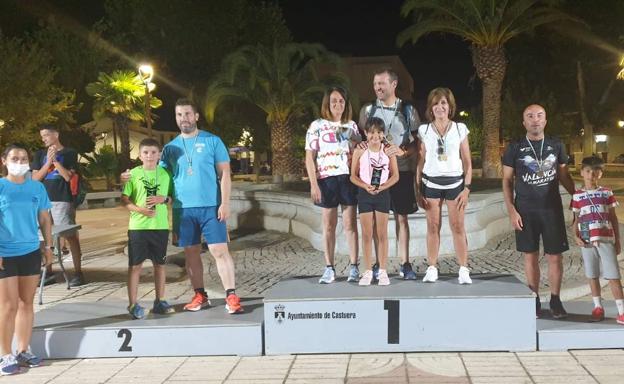75 deportistas se dieron cita en la 5ª Prueba Nocturna de Orientación Urbana 'El Castrúm'