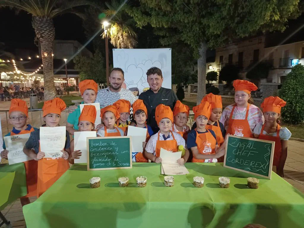 El concurso infantil de cocina 'Zagal Chef Corderex 2022' celebra la ronda inicial