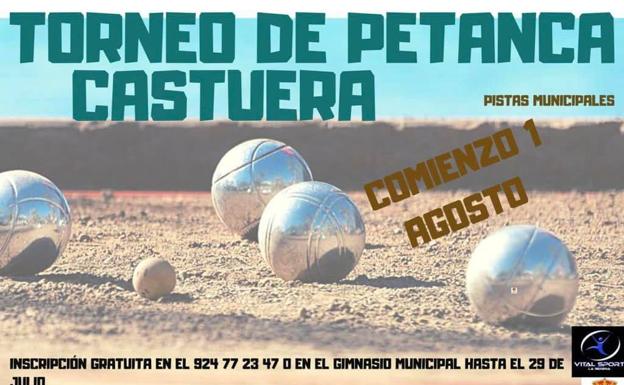 El Torneo Petanca de Verano 2022 comenzará el 1 de agosto