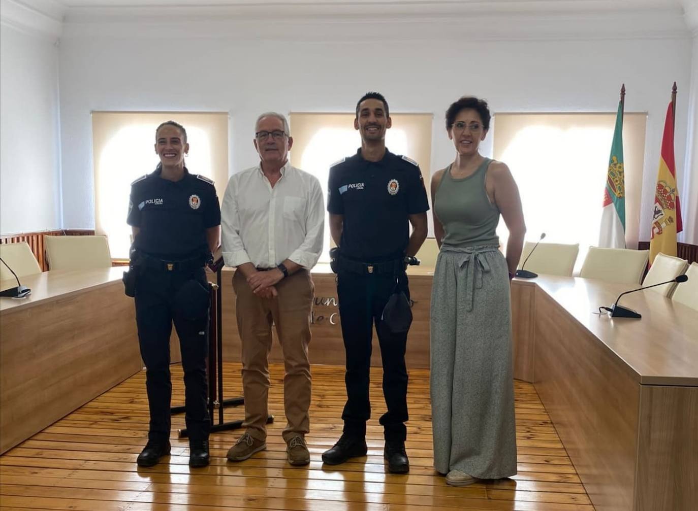 Toma posesión la primera mujer Policía Local en el Ayuntamiento de Castuera