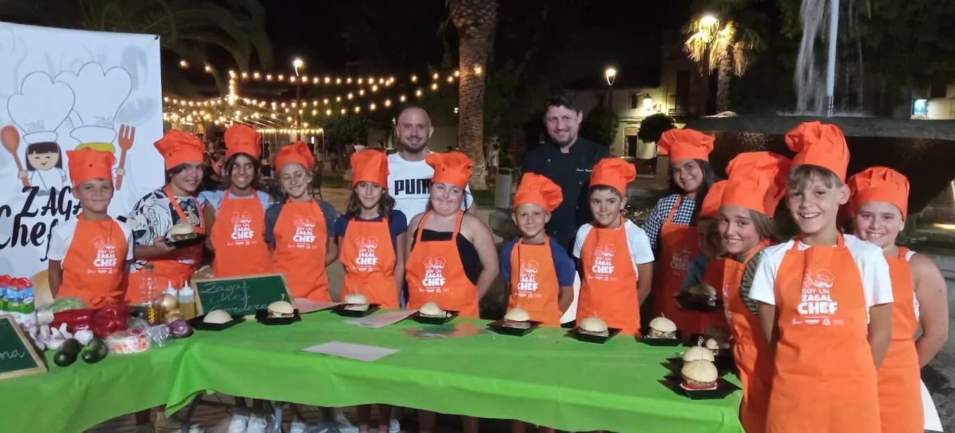 14 niños participan en la segunda ronda del concurso infantil de cocina 'Zagal Chef Corderex 2022'
