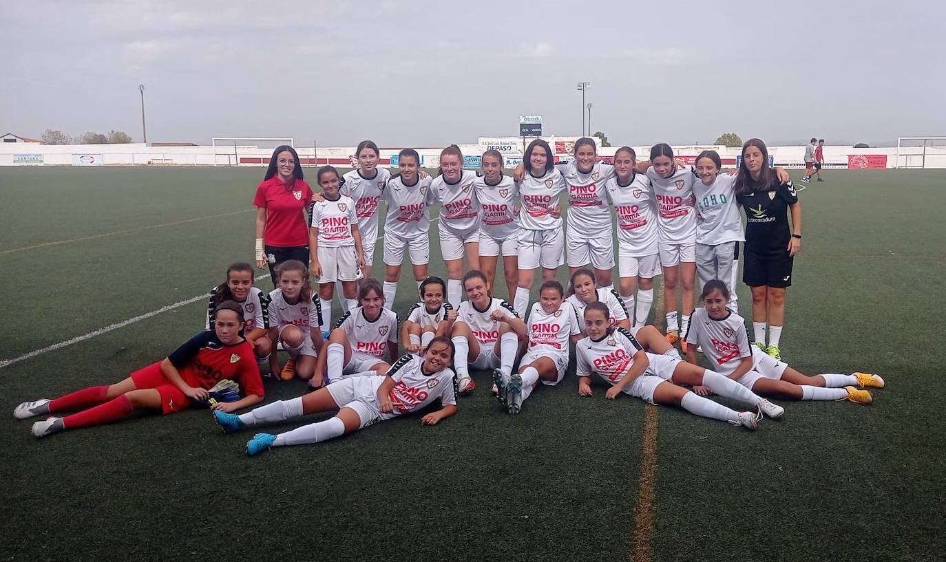 Tres victorias y dos derrotas, balance de los equipos del CD Castuera en la última jornada de competición liguera