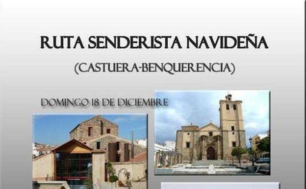 Abierta la inscripción para la ruta senderista de Navidad