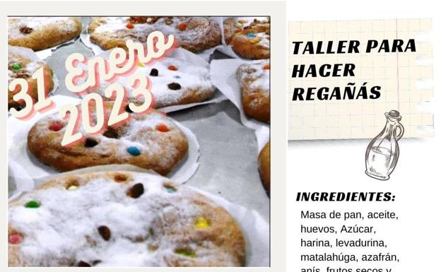 La Universidad Popular organiza un año más el taller de elaboración de Regañás