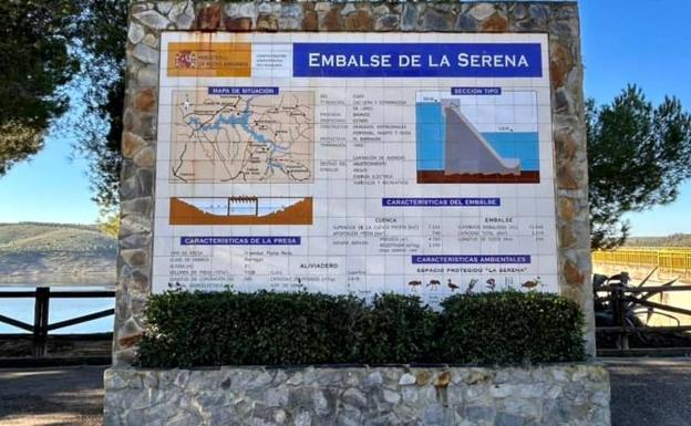 Los embalses de La Serena y Zújar suben 4 hectómetros cúbicos respecto a la medición de hace 7 días