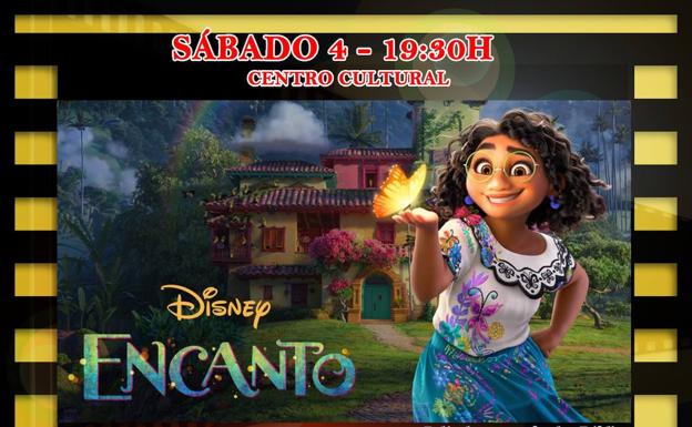 El auditorio del Centro Cultural acoge este sábado 4 de febrero la proyección de la película «Encanto»