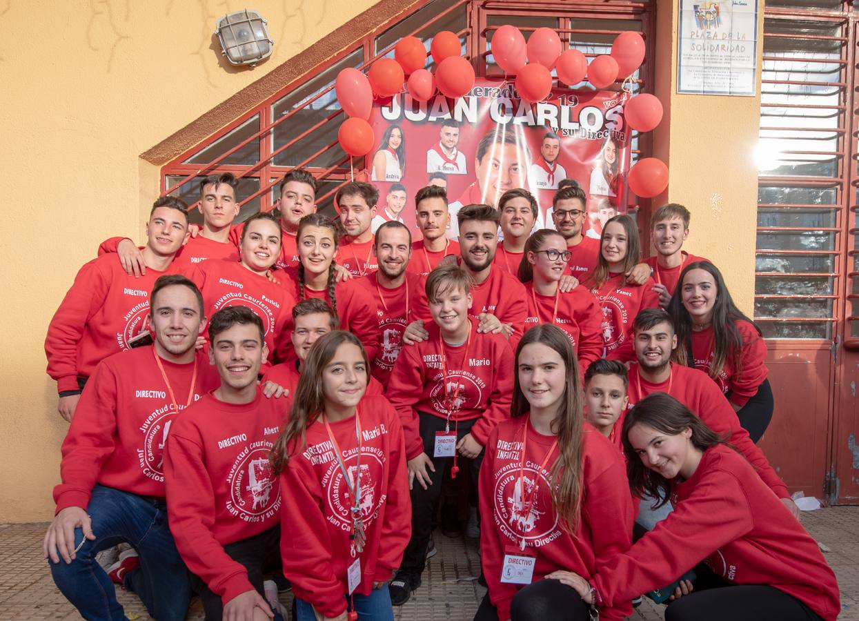 Juan Carlos Pérez nuevo abanderado de la Juventud Cauriense
