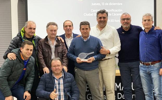 La Federación extremeña considera al Cauria el mejor club de tenis