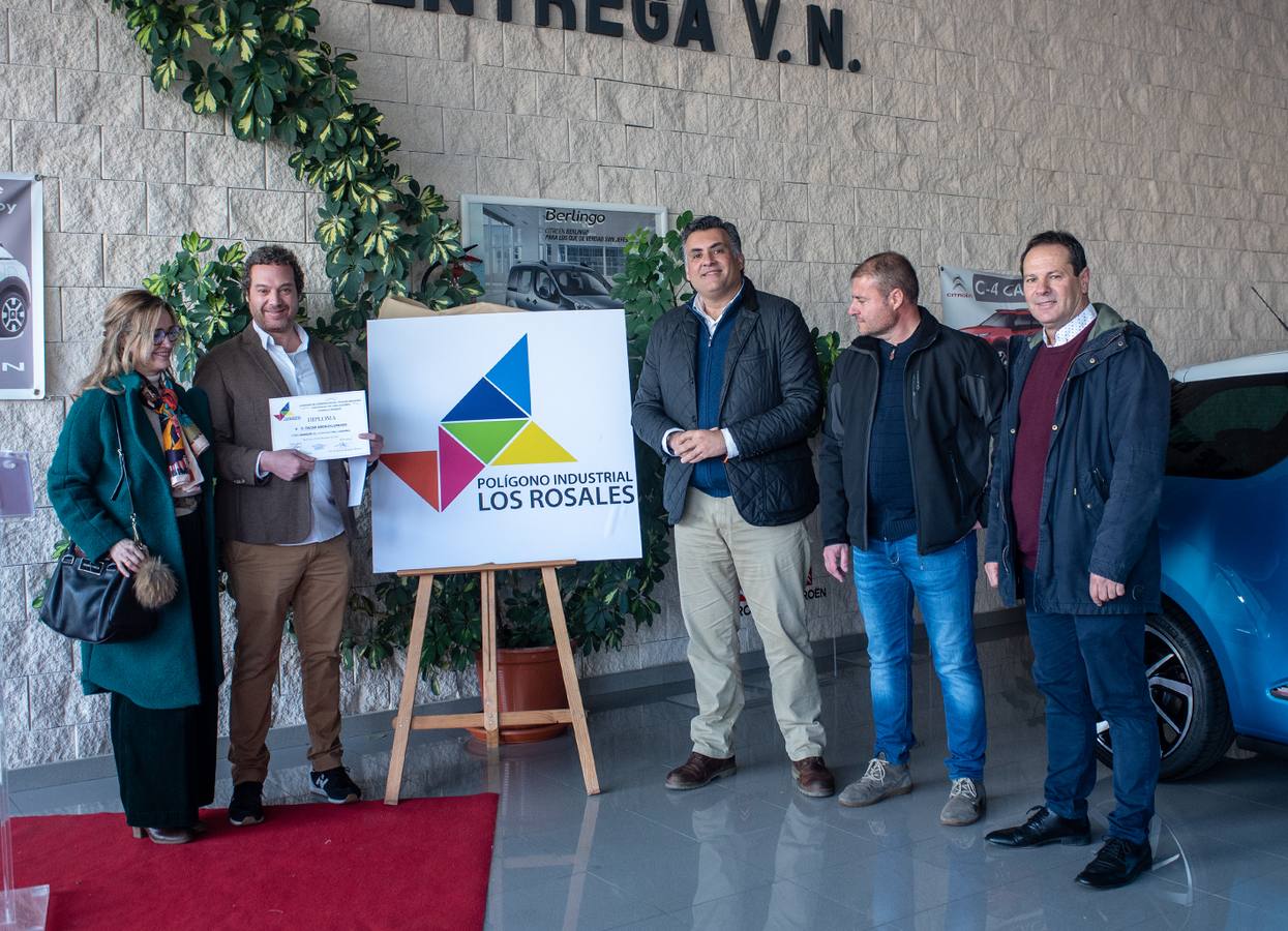 El madrileño Óscar Ajenjo ganador concurso del logotipo del polígono Los Rosales