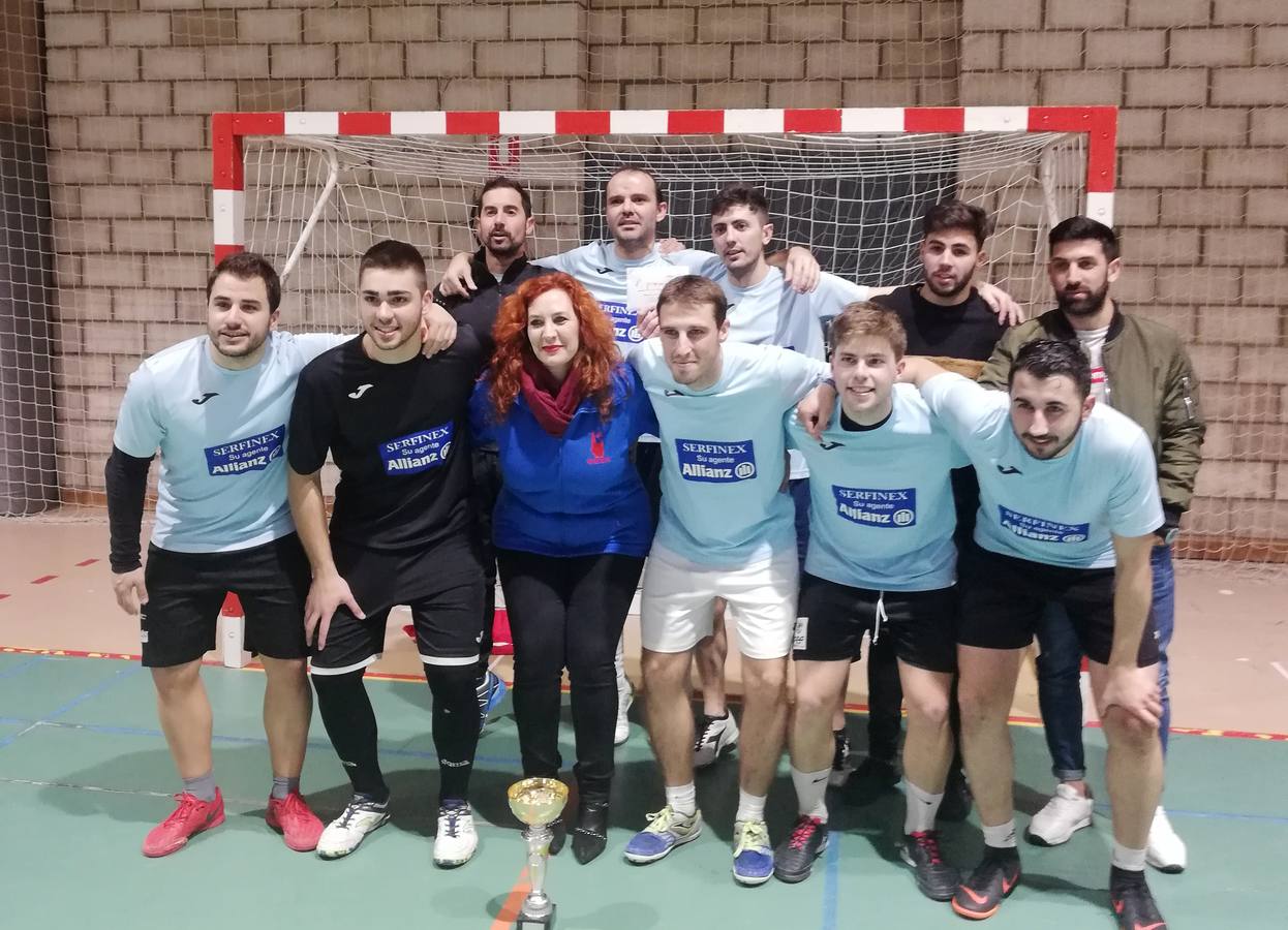 Serfinex-Coria ganador de las 24 horas de fútbol sala Peña La Geta