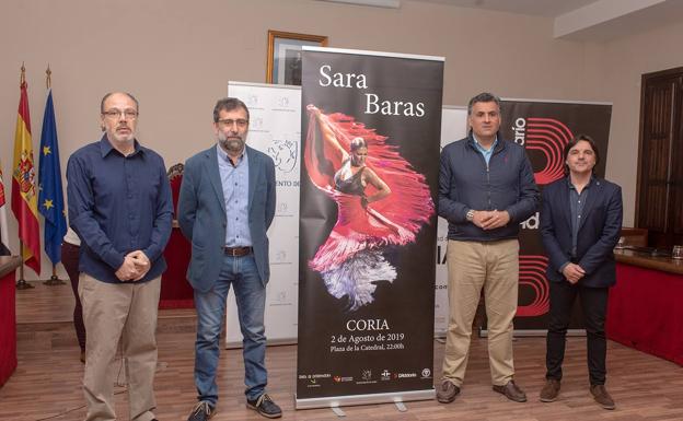Sara Baras abrirá el Festival Internacional de Guitarra 'Ciudad de Coria'
