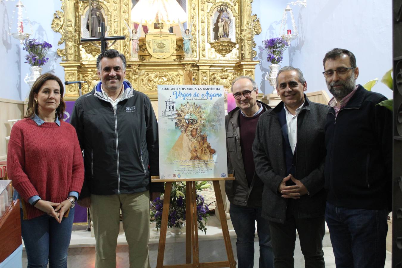 Presentado el cartel de las fiestas de la Virgen de Argeme