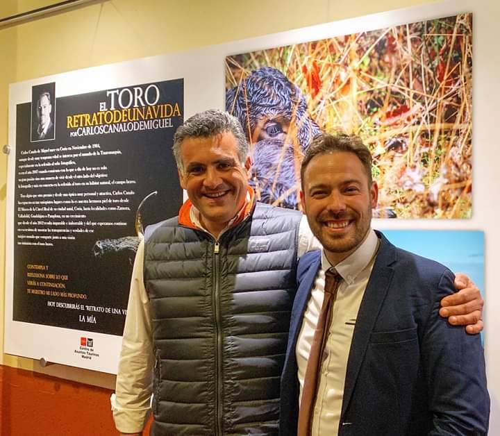 El cauriense Carlos Canalo muestra el hábitat del toro de lidia en la monumental madrileña