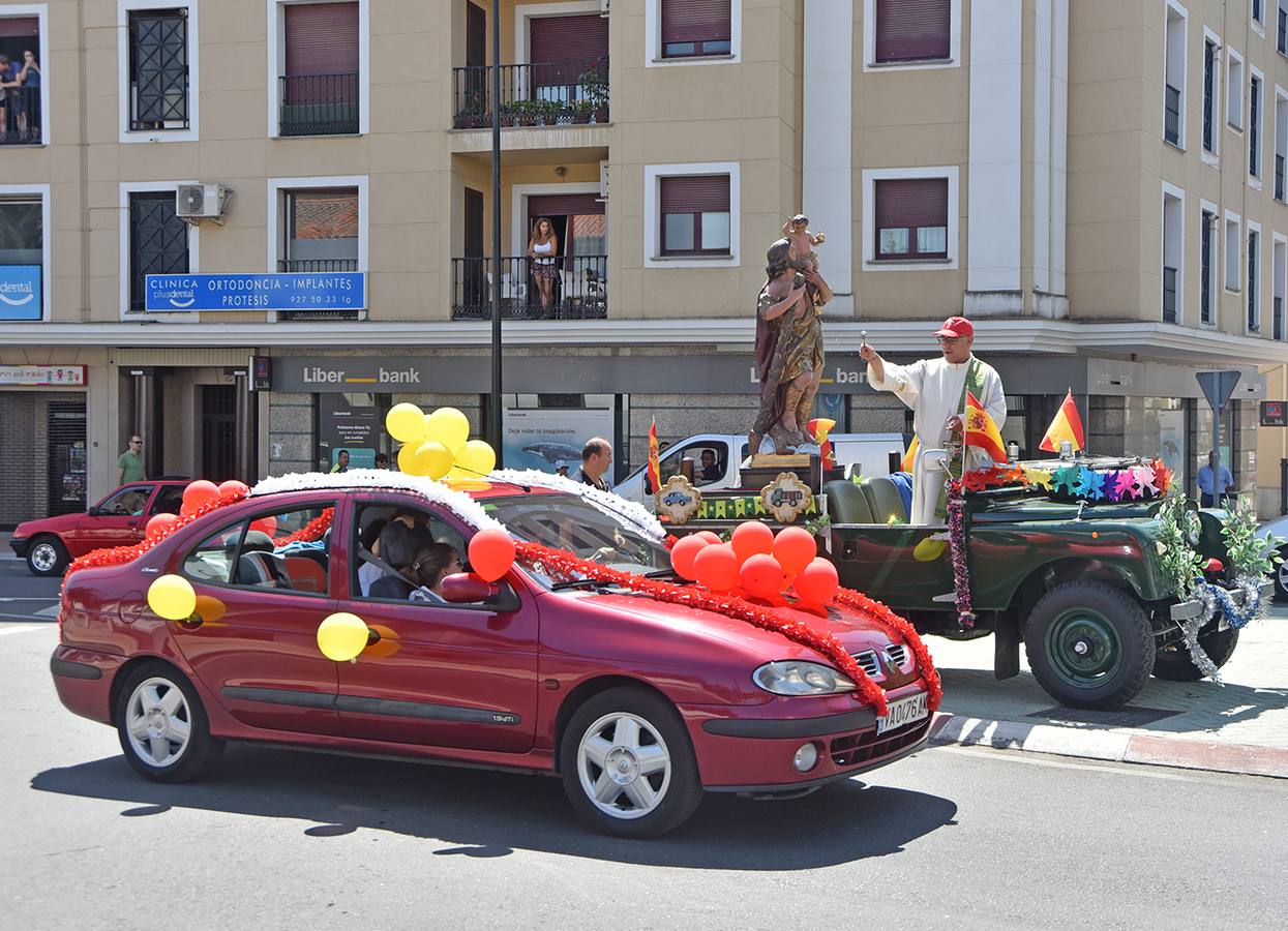 Un buen número de conductores celebraron la fiesta de San Cristóbal