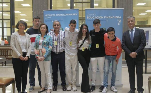 El colegio Sagrado Corazón en la final del Concurso de Conocimientos Financieros