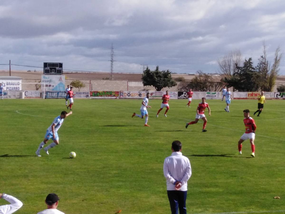 Un buen Coria gana y golea en Miajadas