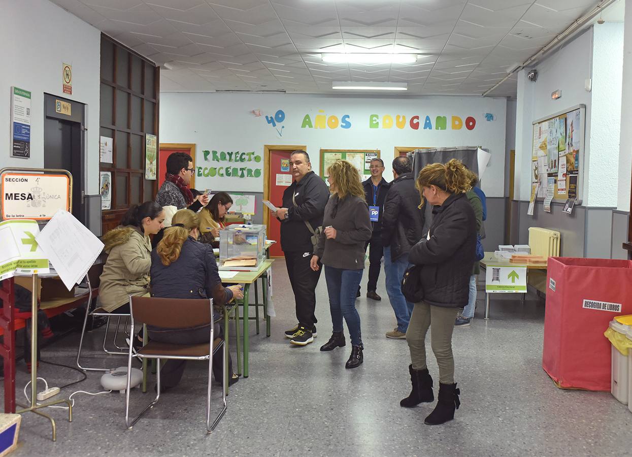 El PSOE ganó las elecciones generales en Coria