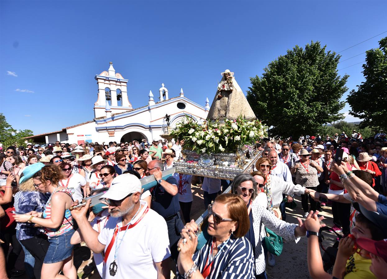 Suspendidos los actos en honor a la Virgen de Argeme