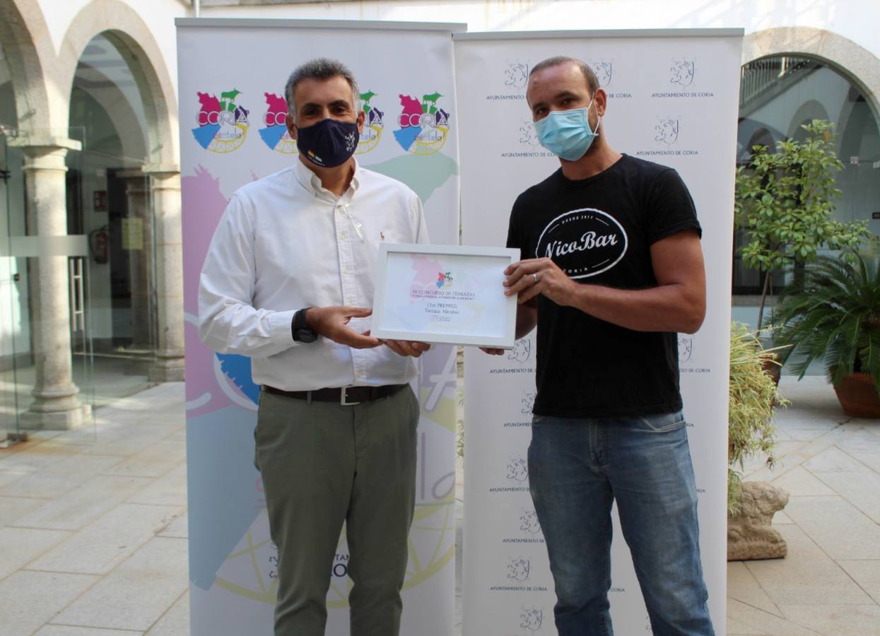 Nico Bar gana el IV Concurso de Terrazas 'Coria Siéntela'