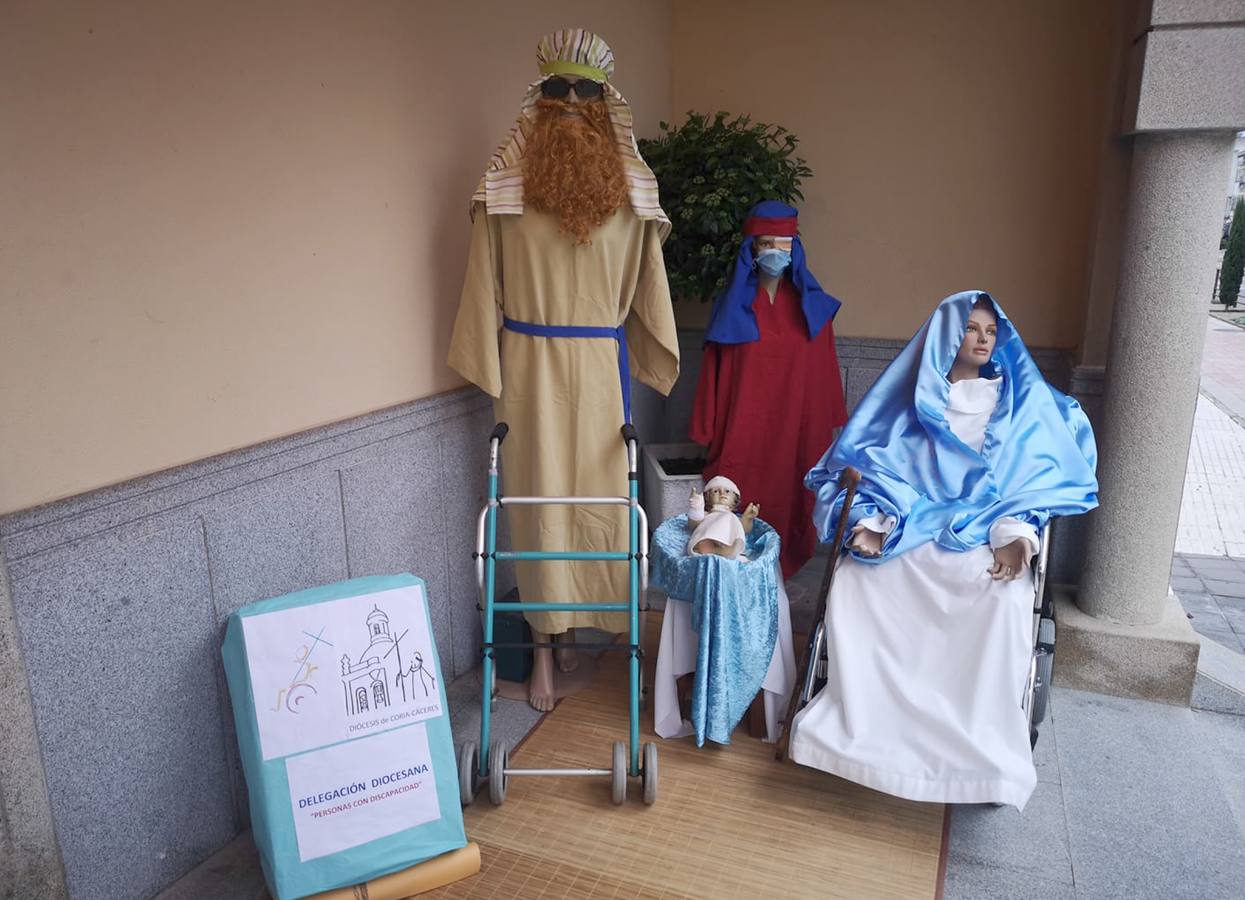 Belén inclusivo de la Delegación diocesana para la Atención a Personas con Discapacidad