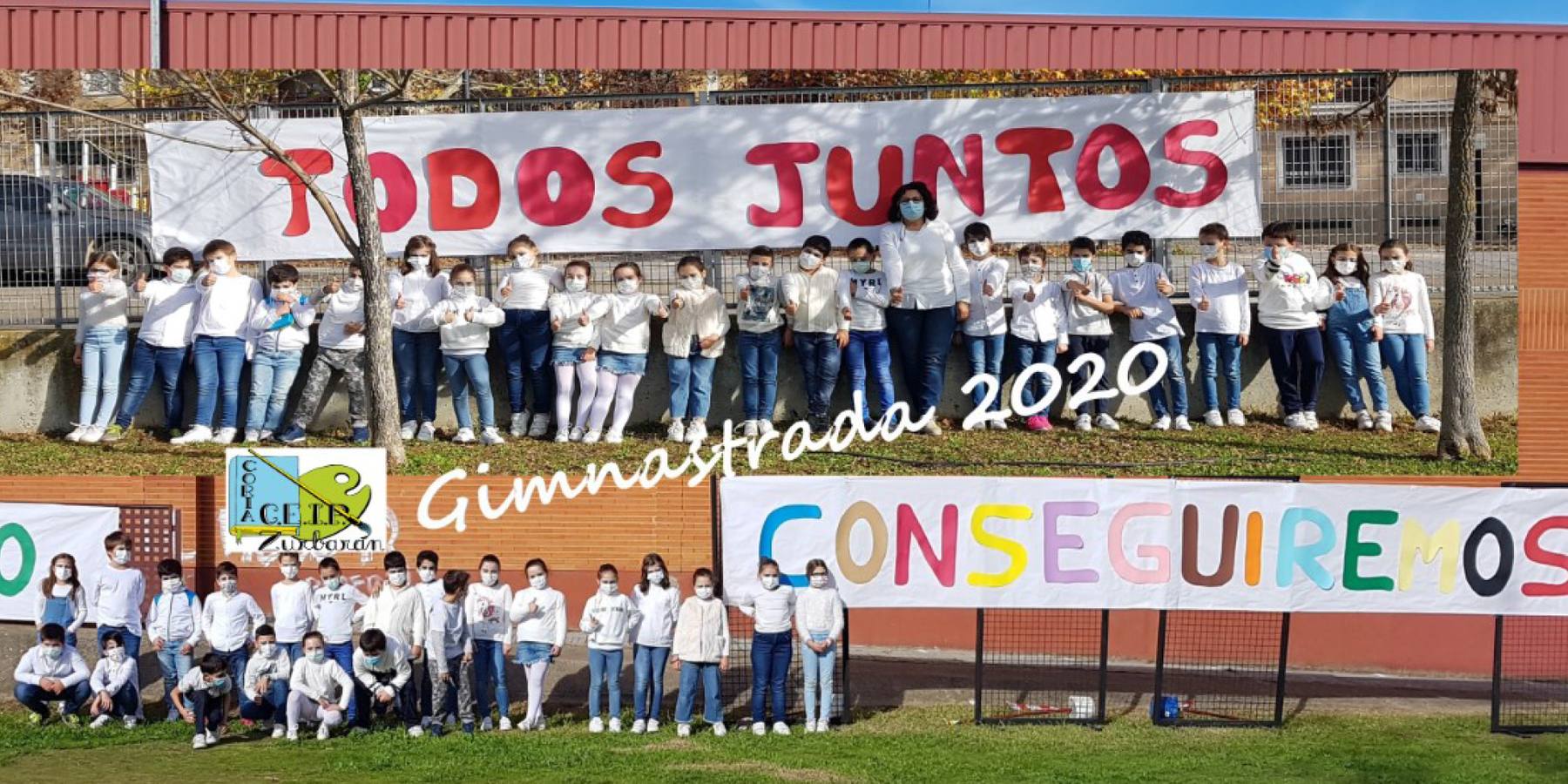 El CEIP Zurbarán participa por primera vez en la Gimnastrada 2020