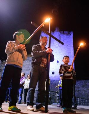 A las 23 horas tendrá lugar la retransmisión en las redes sociales del tradicional Vía Crucis de Cáritas