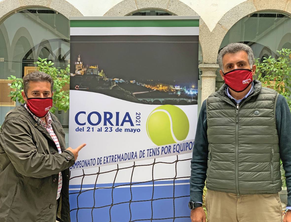 Coria acogerá el Campeonato de Extremadura de Tenis Júnior por Equipos