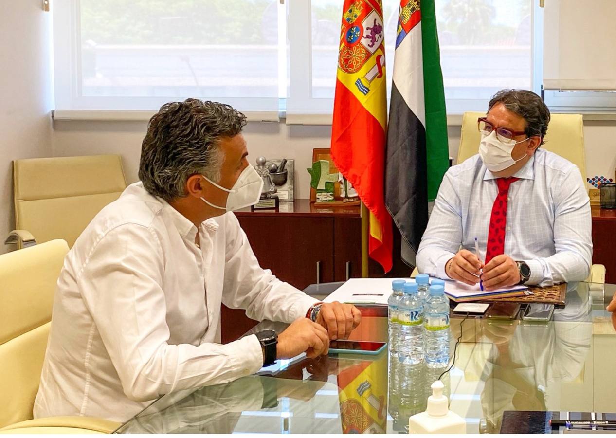 José Manuel García Ballestero se reúne con José María Vergeles
