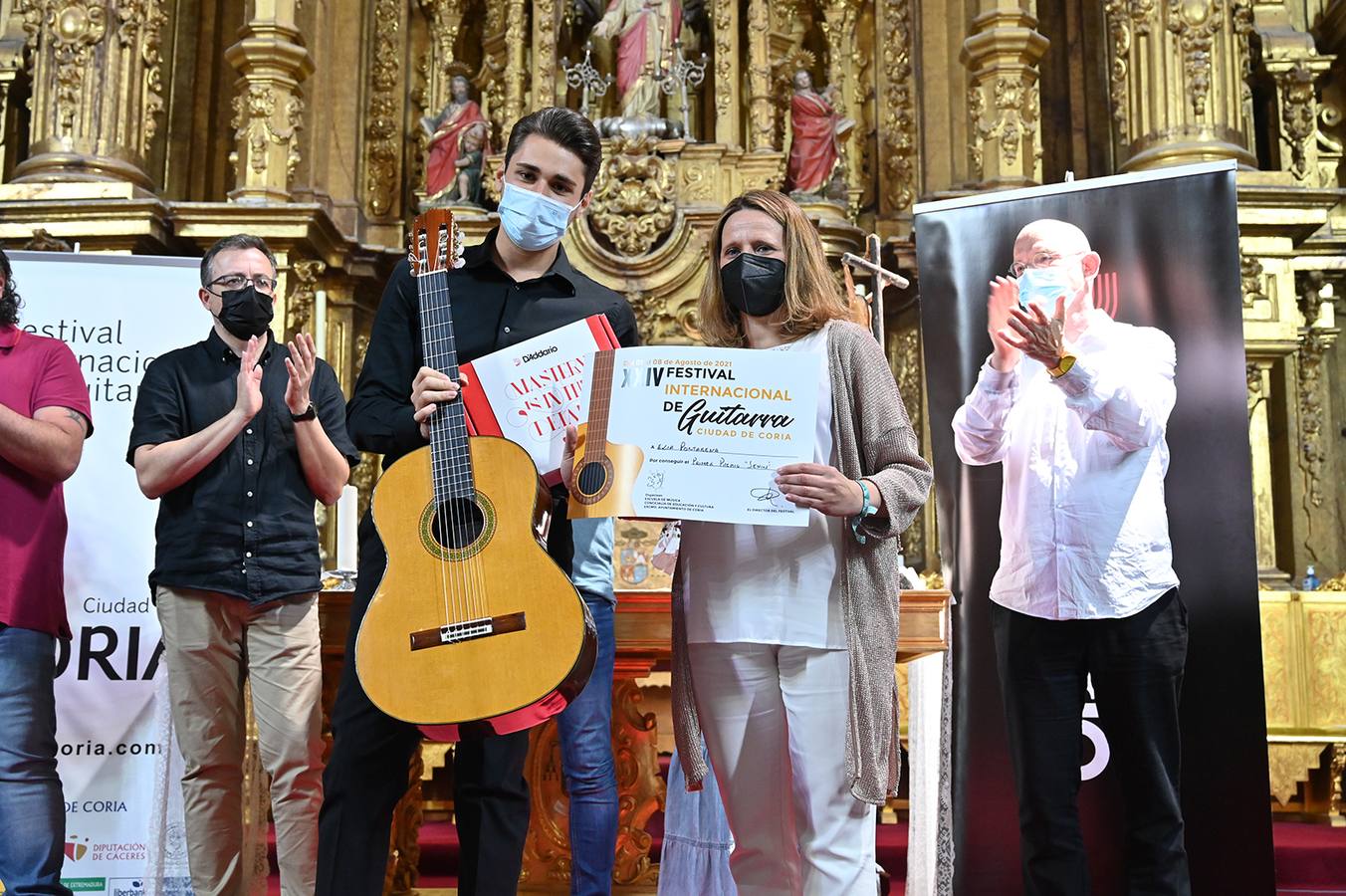 El italiano Elía Portarena ganador el XXIV Festival Internacional de Guitarra 'Ciudad de Coria'