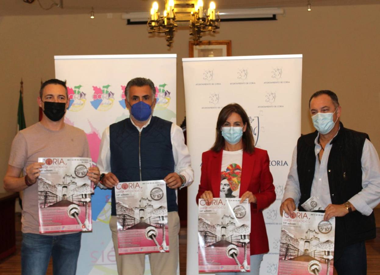 Del 1 al 30 de noviembre se celebrará la XIV Edición 'Coria, sabor micológico'