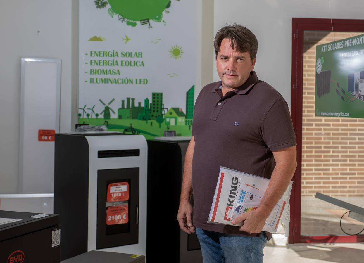 Ramón Domínguez, gerente de la empresa 'Cambio Energético'